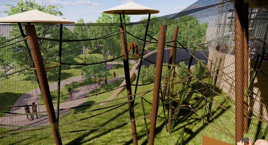 orangoutdoorclimbingstructure